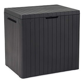 Caja almacenaje jardin